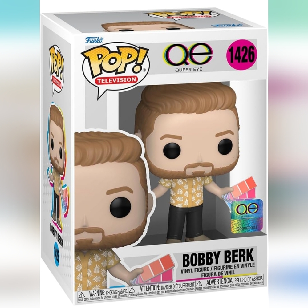 Funko Pop! Bobby Berk with Colorful Palette